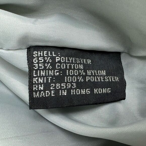 Members Only Vintage 80's Classic Cafe Racer Bomber Jacket Mens 42 Medium Gray - Picture 8 of 13